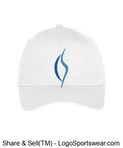 AACS Embroidered White Hat Design Zoom